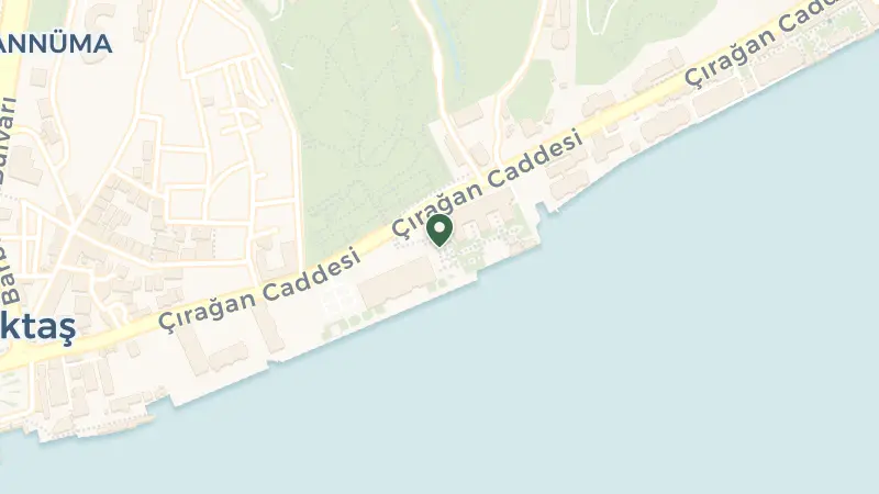 Map of Yıldız, Çırağan Cd. No:32, 34349 Beşiktaş/İstanbul, Türkiye