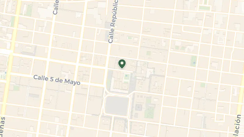 Map of Hotel Círculo Mexicano, República de Guatemala #20, Centro Histórico de la Cdad. de México, Centro, Cuauhtémoc, 06020 Ciudad de México, CDMX, Mexico