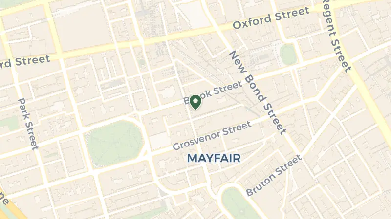 Map of Brook St, London W1K 4HR, UK