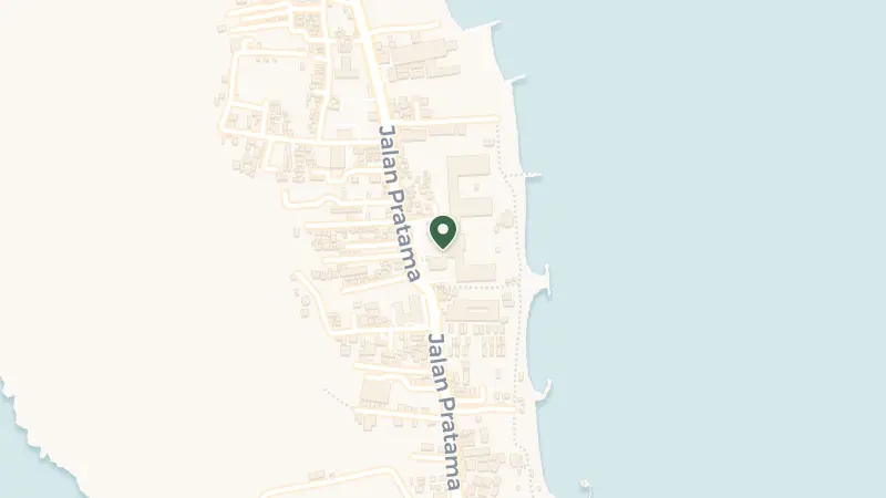 Map of Jl. Pratama No.168, Tanjung, Benoa, Kec. Kuta Sel., Kabupaten Badung, Bali 80363, Indonesia