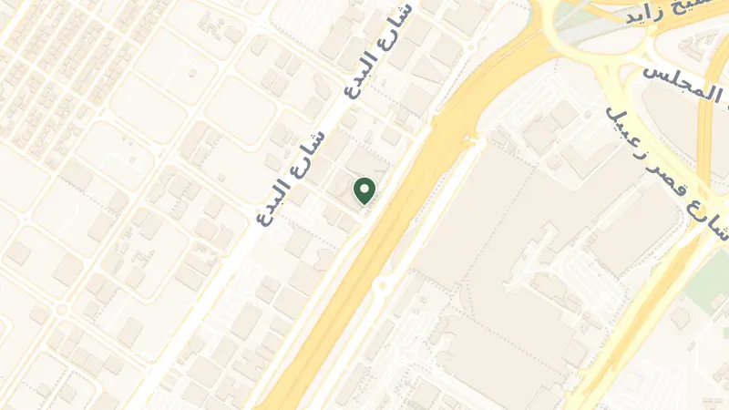 Map of Sheikh Zayed Rd - Trade Center First - Dubai - United Arab Emirates