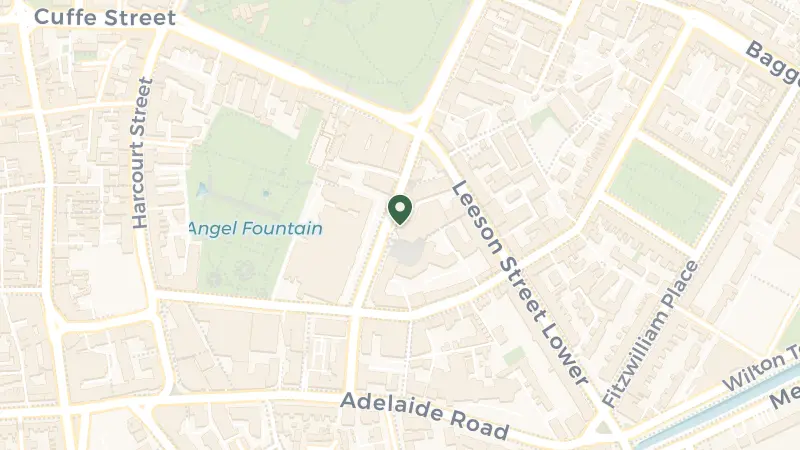 Map of Earlsfort Terrace, Saint Kevin's, Dublin, D02 V562, Ireland