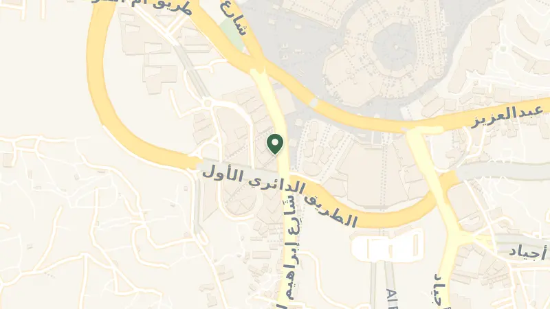Map of Ibrahim Al Khalil, Jabal Omar, الشبيكة، مكة 21955, Saudi Arabia
