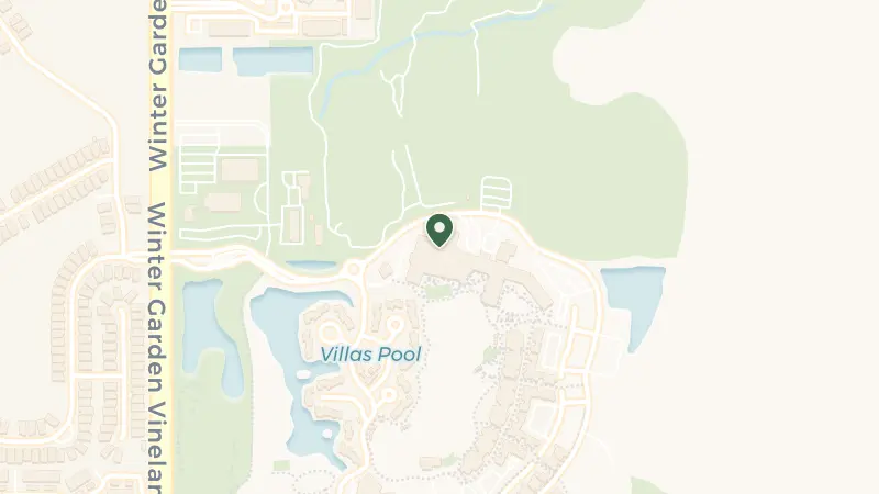 Map of 1500 Eastbeach Wy, Orlando, FL 32836, USA