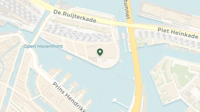 Map of Oosterdokskade 151, 1011 DL Amsterdam