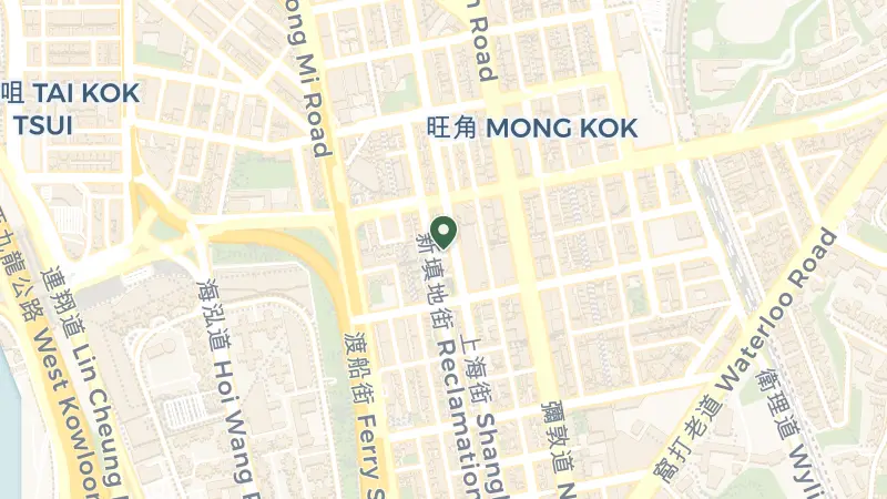 Map of 555 Shanghai St, Mong Kok, Hong Kong
