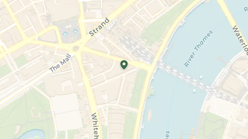 Map of Corinthia Hotel, 10 Whitehall Pl, London SW1A 2BD, UK