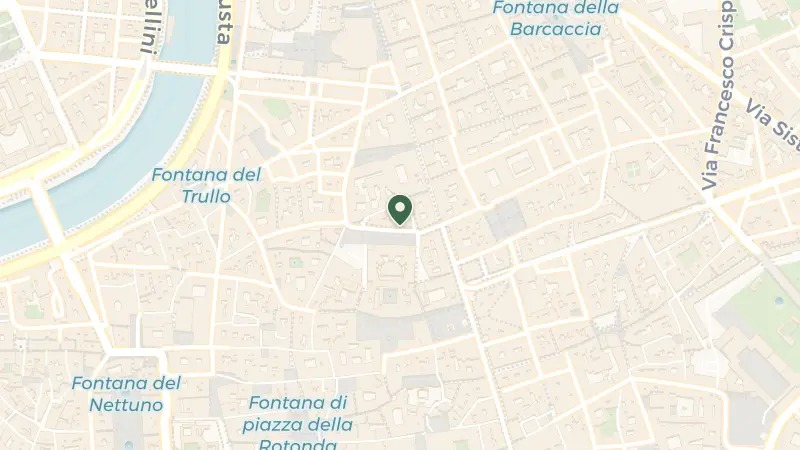 Map of P.za del Parlamento, 18, 00186 Roma RM, Italy