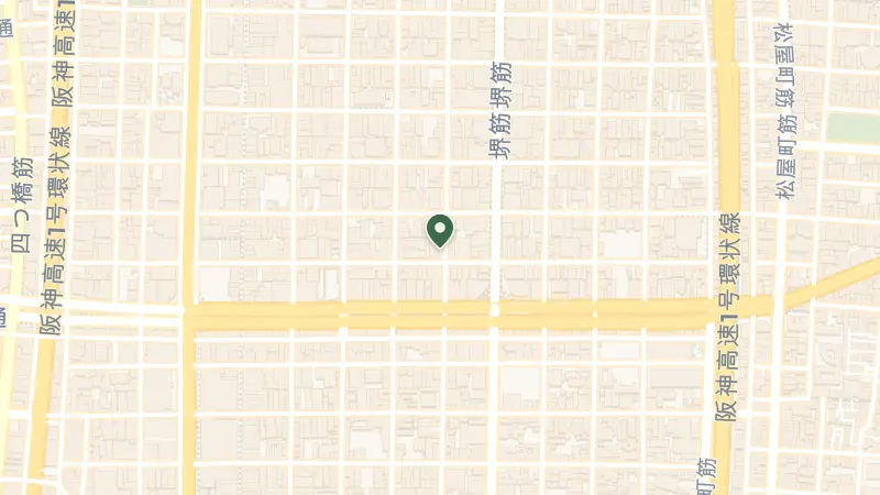 Map of 2-chōme-6-7 Minamisenba, Chuo Ward, Osaka, 542-0081, Japan