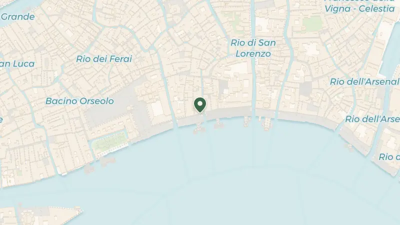 Map of Riva degli Schiavoni, 4196, 30122 Venezia VE, Italy