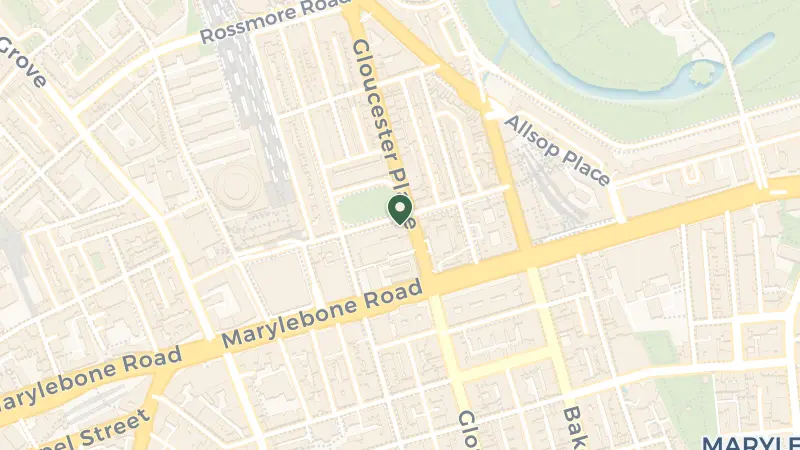 Map of 39-40 Dorset Square, London NW1 6QN, UK