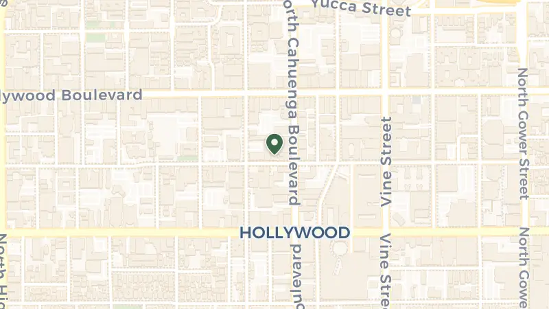 Map of 6417 Selma Ave, Hollywood, CA 90028, USA