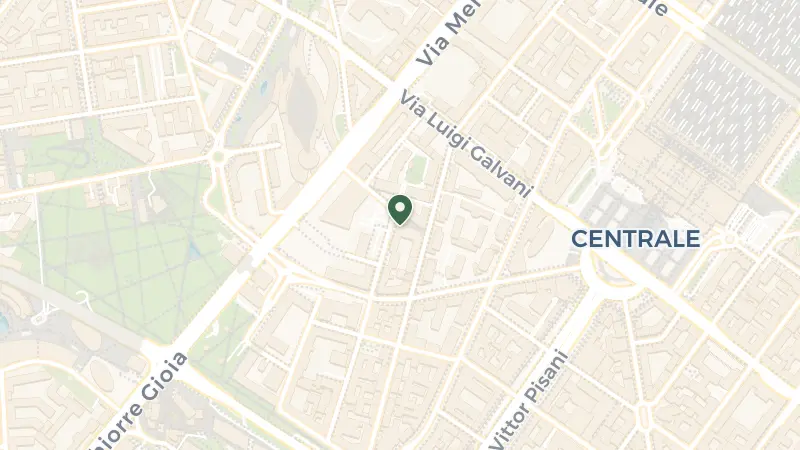 Map of Via Gerolamo Cardano, 1, 20124 Milano MI, Italy