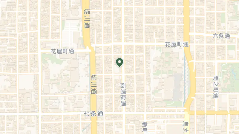 Map of 466 Nishinotōinchō, Shimogyo Ward, Kyoto, 600-8327, Japan