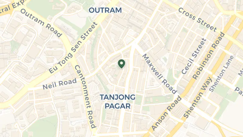Map of 83 Duxton Rd, Singapore 089540