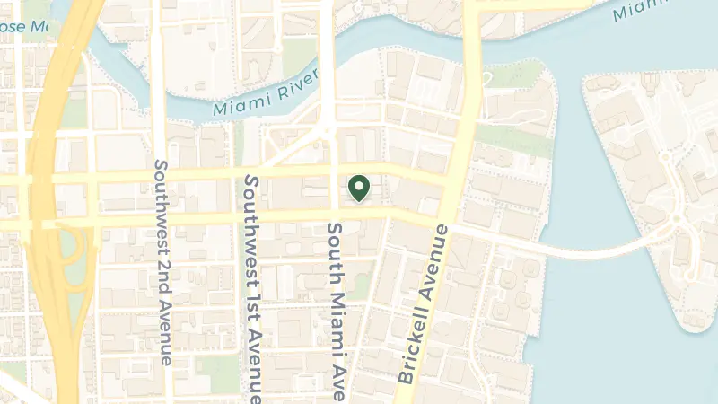 Map of 788 Brickell Plaza, Miami, FL 33131, USA