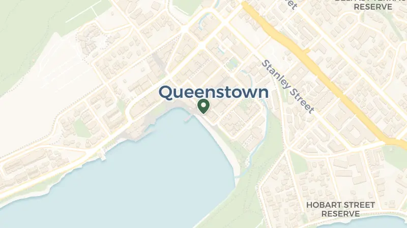 Map of 2 Marine Parade, Queenstown 9348, New Zealand