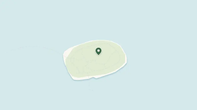 Map of Fasmendhoo Island, Maldives