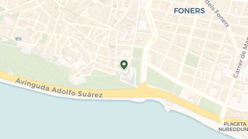 Map of Carrer de Bala Roja, 1, Centre, 07001 Palma, Illes Balears, Spain