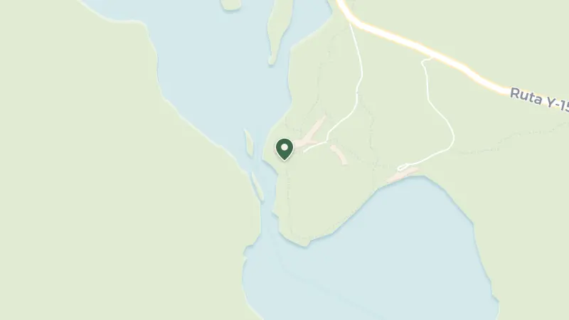 Map of Torres del Paine National Park, Torres de Paine, Magallanes y la Antártica Chilena, Chile