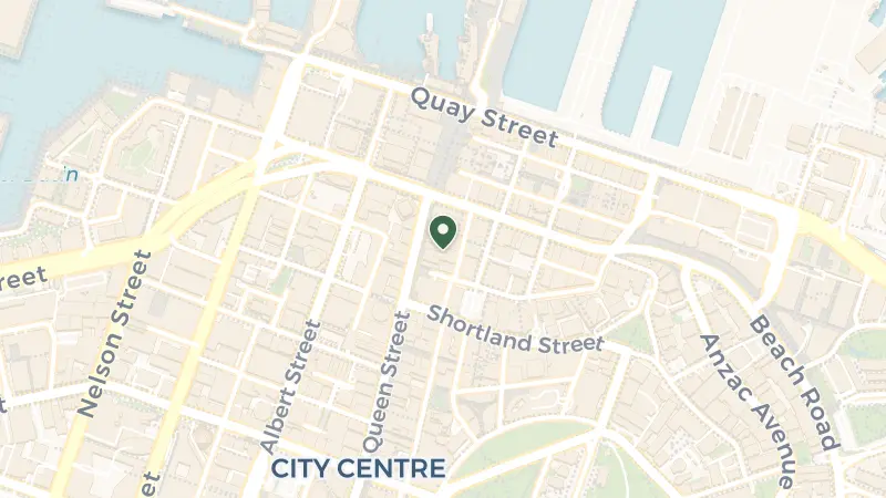 Map of 58/60 Queen Street, Auckland CBD, Auckland 1010, New Zealand