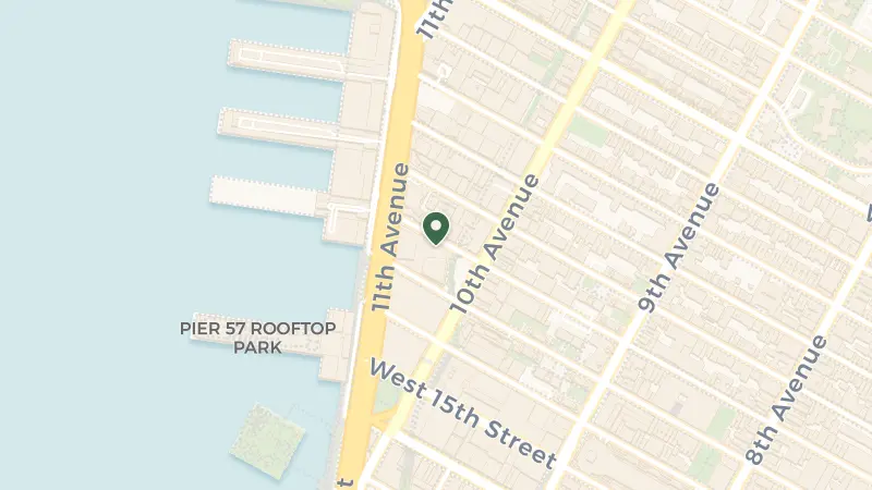 Map of 500A W 18th St, New York, NY 10011, USA