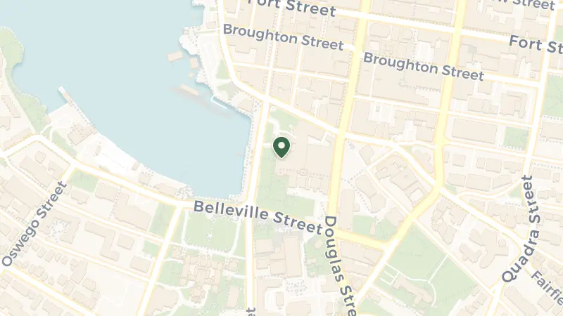 Map of 721 Government St, Victoria, BC V8W 1W5, Canada