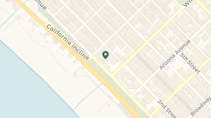 Map of 101 Wilshire Blvd, Santa Monica, CA 90401, USA