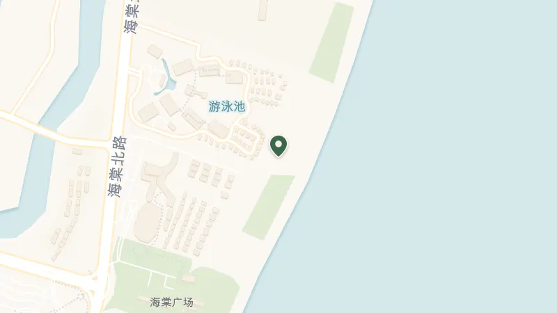 Map of 10  Hai Tang Bei Lu, 海棠湾区 San Ya Shi, Hai Nan Sheng, China, 572013