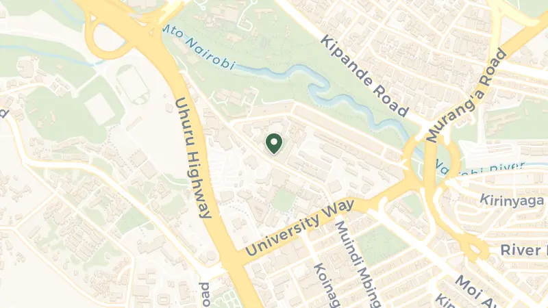 Map of Harry Thuku Rd, Nairobi, Kenya