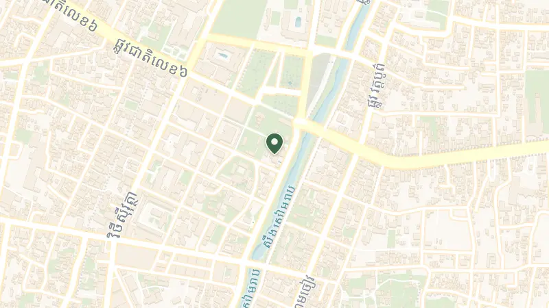 Map of Next to the Royal Residence, រុក្ខវិថី ពោធិកំបោរ, ក្រុងសៀមរាប, Cambodia