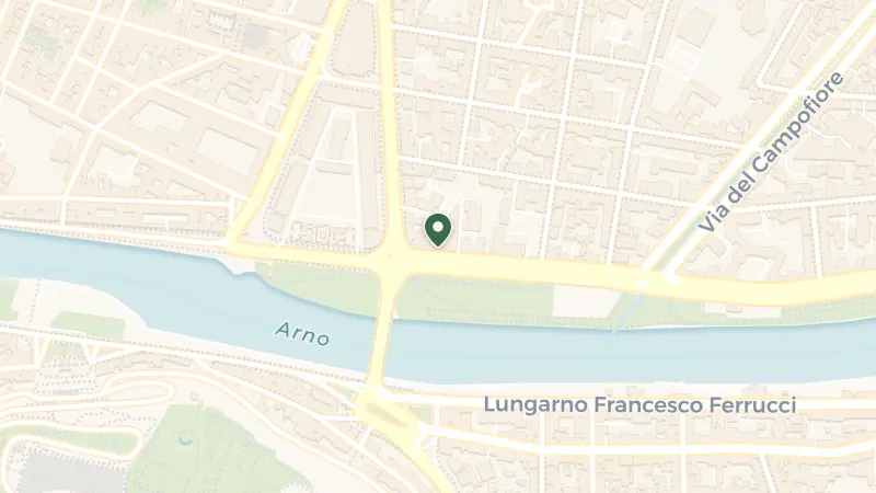Map of Lungarno del Tempio, 44, 50121 Firenze FI, Italy