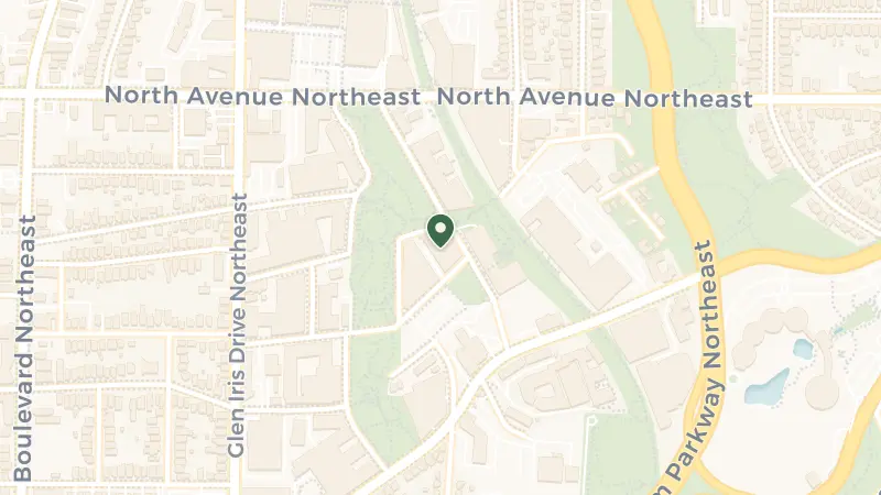 Map of 800 Rankin St NE, Atlanta, GA 30308, USA