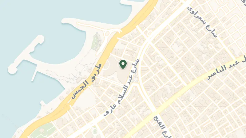 Map of 399 El El-Gaish Rd, San Stefano, El Raml 1, Alexandria Governorate 21599, Egypt
