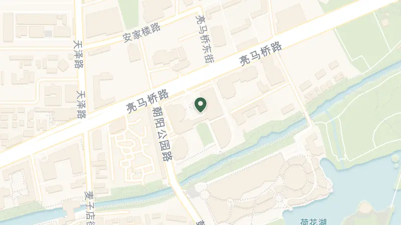 Map of 48 Liang Ma Qiao Lu, Chao Yang Qu, Bei Jing Shi, China, 100125