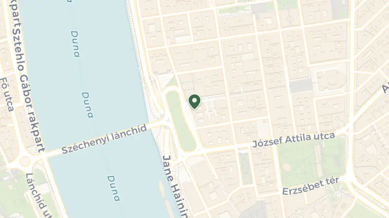 Map of Budapest, Széchenyi István tér 5-6, 1051 Hungary