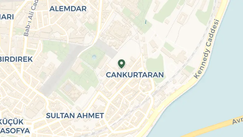 Map of Sultanahmet, Cankurtaran, Tevkifhane Sk. No:1, 34122 Fatih/İstanbul, Türkiye
