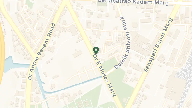 Map of 1/136, Dr Elijah Moses Rd, Gandhi Nagar, Upper Worli, Worli, Mumbai, Maharashtra 400018, India