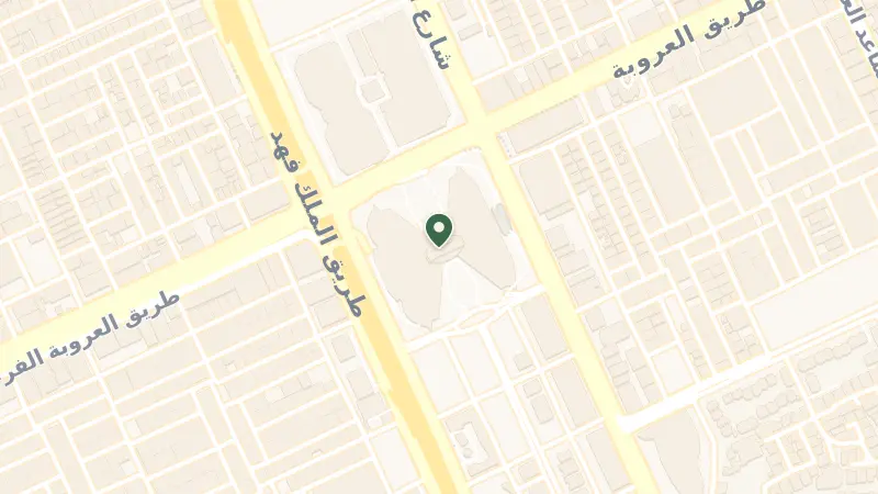 Map of Kingdom Centre, Olaya St, Al Olaya, Riyadh 11321, Saudi Arabia