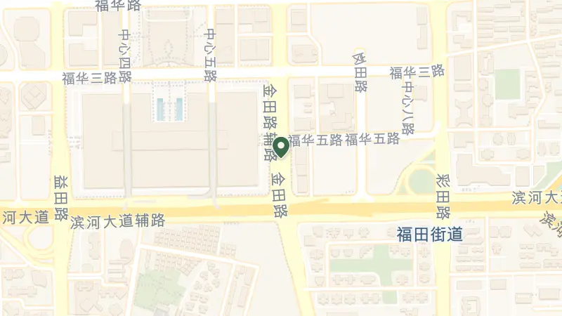 Map of 138 Fu Hua San Lu, 中心城 Fu Tian Qu, Shen Zhen Shi, Guang Dong Sheng, China, 518017