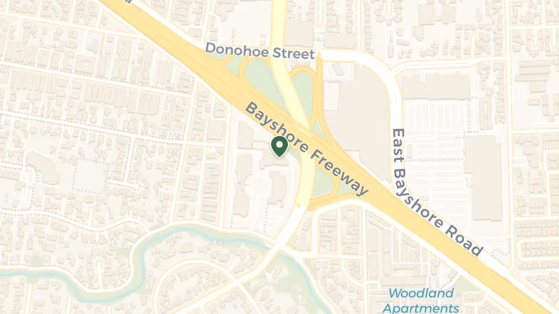 Map of 2050 University Ave, East Palo Alto, CA 94303, USA