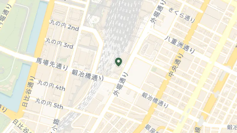 Map of Pacific Century Place Marunouchi, 1-chōme-11-1 Marunouchi, Chiyoda City, Tokyo 100-6277, Japan