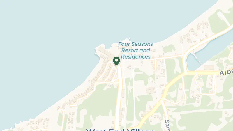 Map of Barnes Bay, 2640, Anguilla