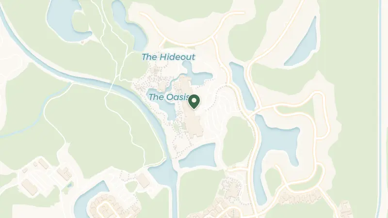 Map of 10100 Dream Tree Blvd, Golden Oak, FL 32836, USA