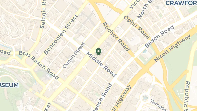 Map of 80 Middle Rd, Singapore 188966