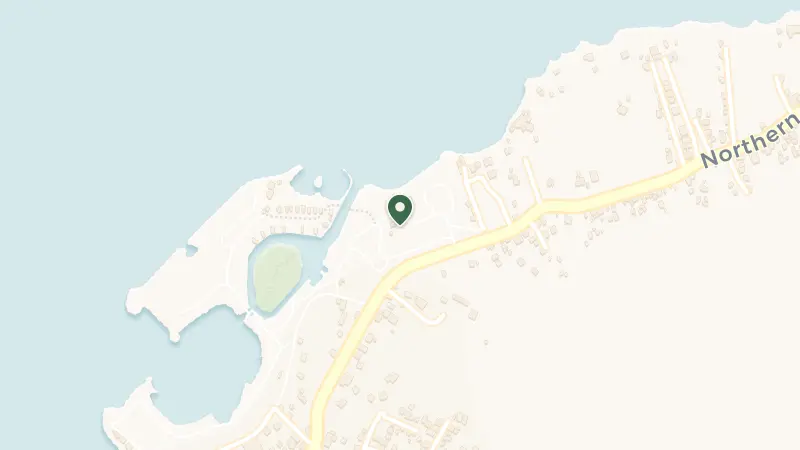 Map of Goldeneye, Jamaica