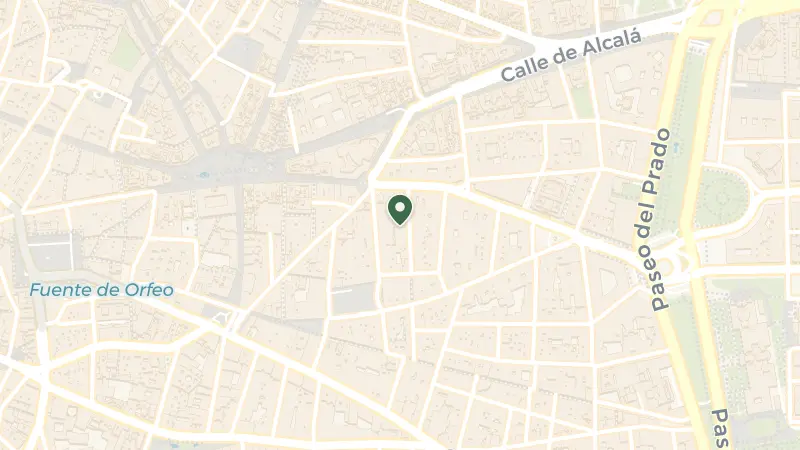 Map of Calle de Echegaray, 8, Centro, 28014 Madrid, Spain
