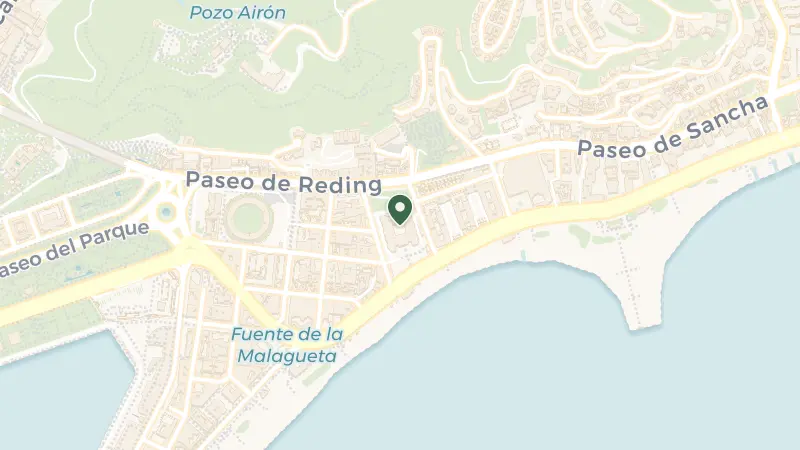 Map of P.º Reding, 22, 24, Málaga-Este, 29016 Málaga, Spain