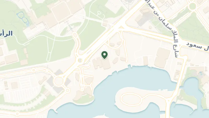 Map of West Corniche - Corniche Road - البطين - غرب 32 - أبو ظبي - United Arab Emirates