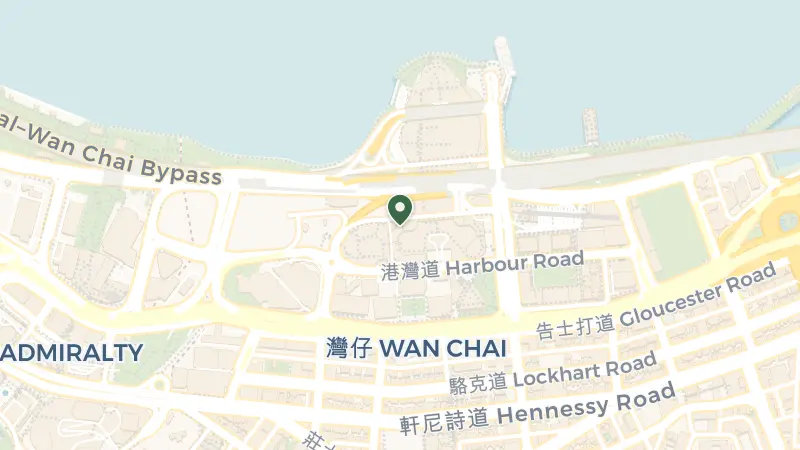 Map of 1 Harbour Rd, Wan Chai, Hong Kong